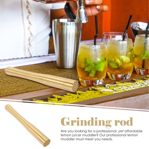 Eease Cocktail Muddler & Ice Crusher Kit for Home Bar & Bartender 2