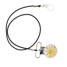 Guangmc Øretelefonsnorklemmer Justerbar Holder Anti-mist Lanyard Tilbehør