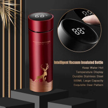 Dengmore Cup500ML Thermosflasche Intelligente Temperaturanzeige Flasche Smart Coffee Cup für Home Office Kitchen