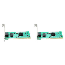 Cárta Líonra Gigabit 2X82540 1000Mbps Cárta Gan Diosca RJ45Port1G PCI Lan Cárta Ethernet do ríomhaire le Doirteal Teasa