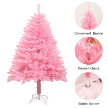 Mixed Pink Pine Medium Artificial Christmas Tree - Unlit