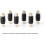 Gisneze Audio-Video-RCA-Kabelstecker, 4er-Pack 5