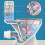 Toilet Bowl Cleaner Effervescent tablet BLUE blue 8
