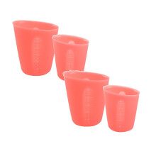 Moules en silicone Xubond, tasse à mesurer en silicone, outil de bricolage avec outils souples gradués