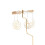 TureClos Rotating Spinner Candle Tea Light Holder Table Home Desktop Decor Rose 7