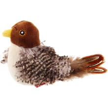 Jucărie interactivă pentru pisici Bird Melody Chaser, maro, 7020Pet Bird, jucării de pluș pentru câini și pisici (Bird) Bird cu activare prin