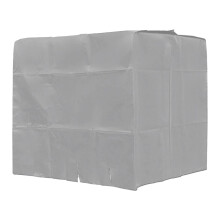1000l Tank IBC Rain Water Tank Sun Tank And Cover Cloth 116 X 100 X 120 Cm Silver Gray