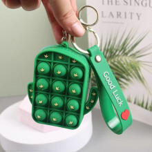 Roztomilá peňaženka na mince, bublina, fidget hračka, kaktus, hrubá silikónová pančucha, plnka na peniaze, najlepší darček k narodeninám
