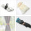 30PCS Silicone Cable Ties, compatible with data, charging & network cables - Reusable, Multi-Color 4