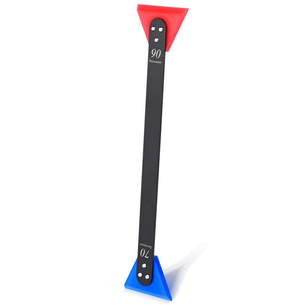2In1 Window Tint Squeegee With Dual Hardness Blades And Stainless Steel Handle For Vinyl Film 9450606256218