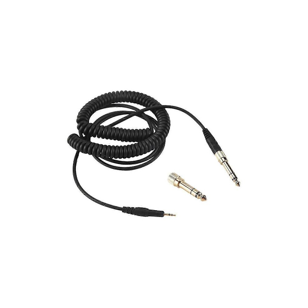 Replacement Audio Cable For Audio-Technica Ath M50x M40x Headphones 23 Augt2 Black 9423501763082