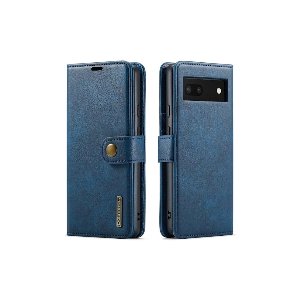 Dg.ming Google Pixel 6A 2In1 Magnet Case / Cover Blue 9423501764171