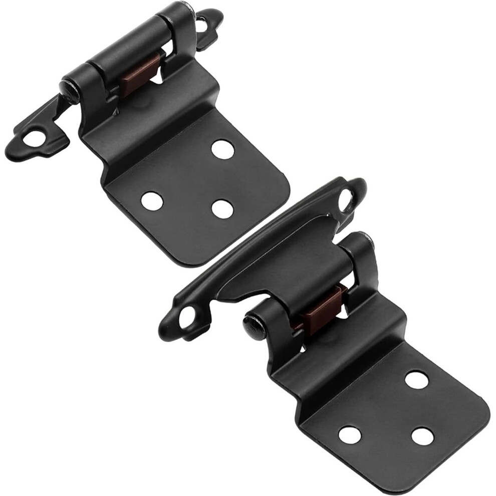 Black Cabinet Hingesinch Inset Kitchen Cabinet Hinges, Semi-Concealed Hinges 9423501764638