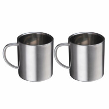 Κούπα καφέ Uanit2pc από ανοξείδωτο ατσάλι, 20/400ml, μονωμένη κούπα καφέ με καπάκι,