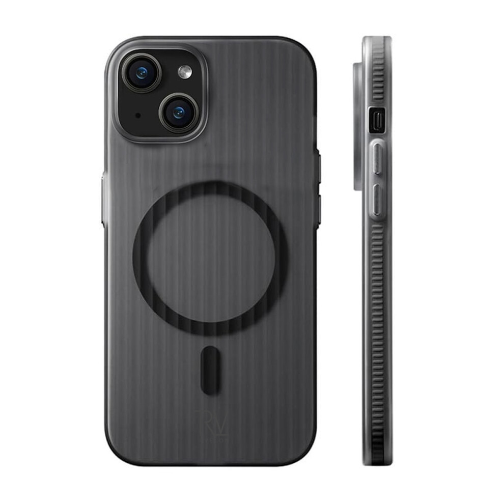 Compatible With Iphone 13/14 Mobile Case Corrugated With Magsafe Rvelon - Black 9423501763990