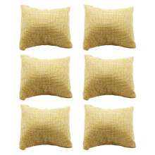 Eease6pcs rannekoru kellon näyttö tyyny korujen pidike puuvilla tyyny