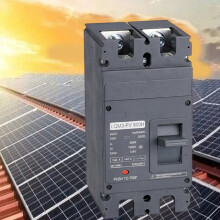 Disjoncteur photovoltaïque CC moulé 63A 100A 125A 160A avec interrupteur à air