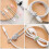 30PCS Silicone Cable Ties, compatible with data, charging & network cables - Reusable, Multi-Color 3