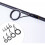 8pcs Ceramic Lures Lures Loops Saltwater Bait Casting Kit 5