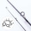 8pcs Ceramic Lures Lures Loops Saltwater Bait Casting Kit 2