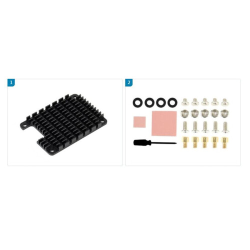 GUYUTING Dissipador de calor de alumínio para Raspberry Pi CM4 - Operação estendida 1