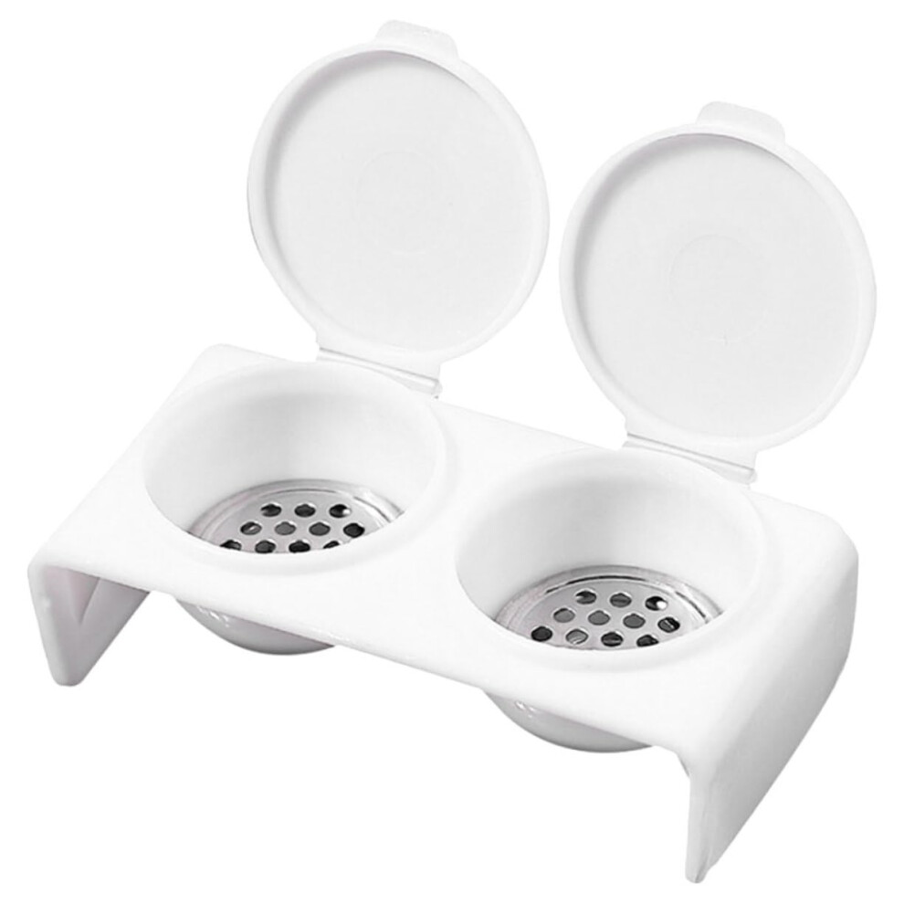 Acrylic Nail Dappen Dish with Lid for Precision Nail Art Mixing and Brush Cleaning Cup