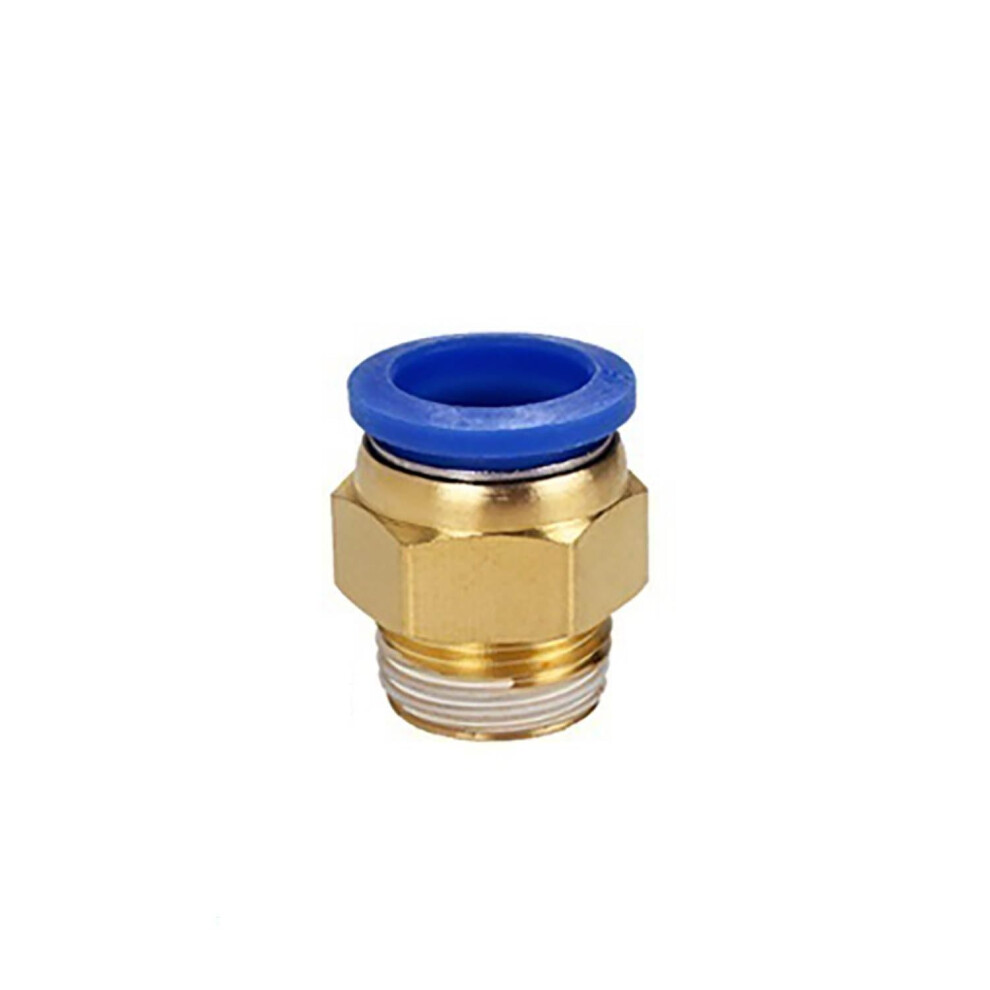 Pneumatic Quick Connector Air Hose Fitting 412Mm Bspt 1/81/2 Inch 360 Rotatable For Pu Nylon Tube 9044945772555