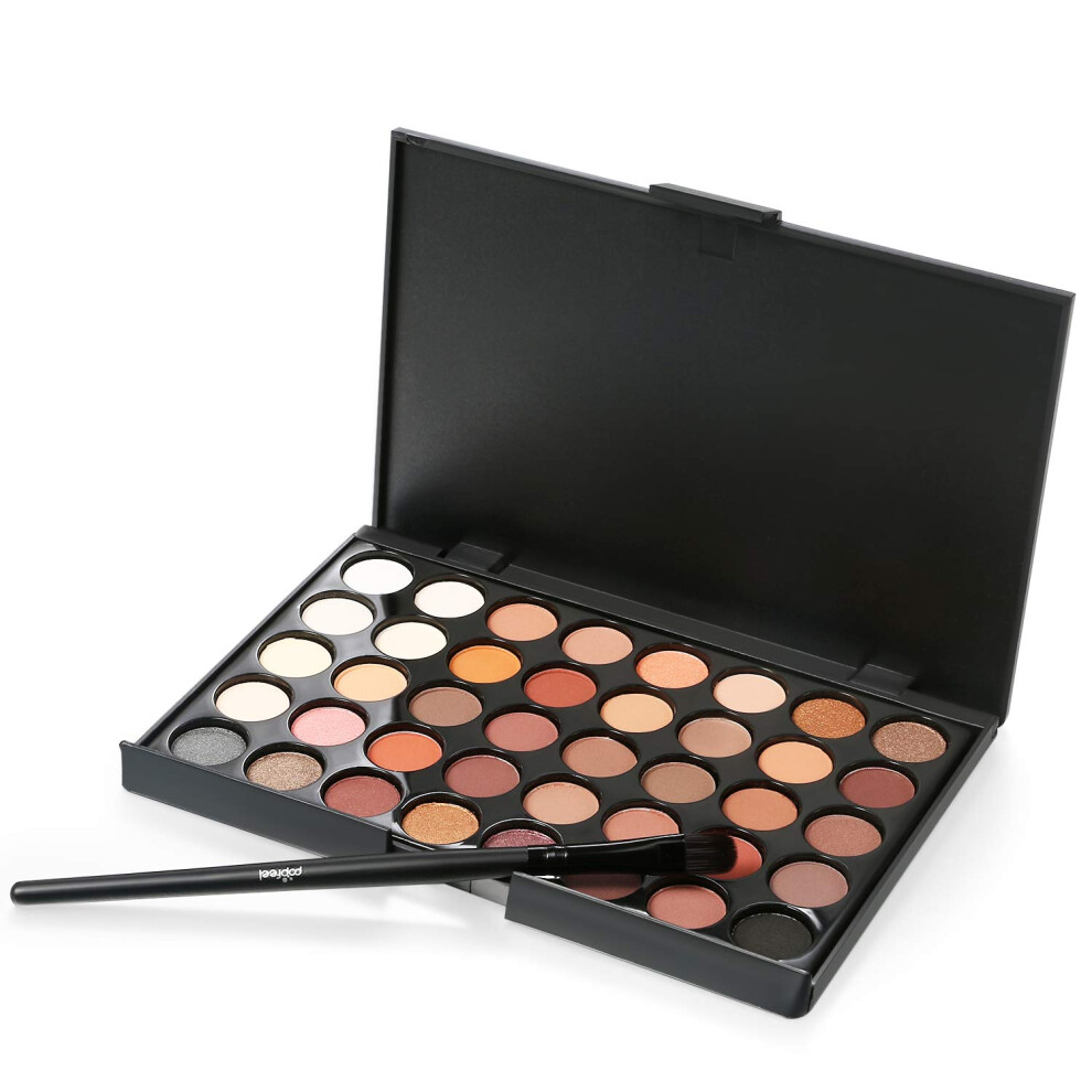 40 Colors Eyeshadow Palette Makeup Set with Shimmer Matte Finish and Makeup Pen
