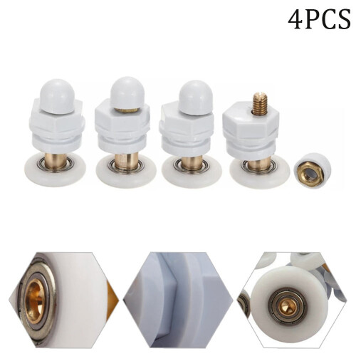 QIFEI 4Pcs Shower Door Rollers/Runners/Wheels Wheel Diameter 29mm 1