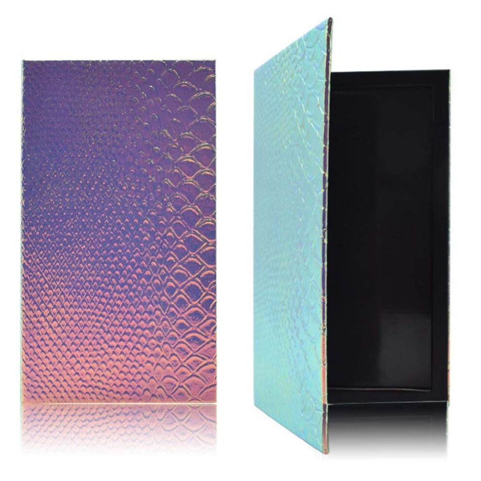 Mermaid Texture Empty Magnetic Makeup Palette with Strong Hold for Eyeshadow Highlighter Blush