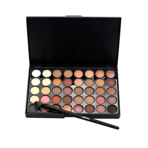 Eyeshadow Palette 40 Colors Matte and Glitter Long Lasting Smooth Blend Buildable Coverage