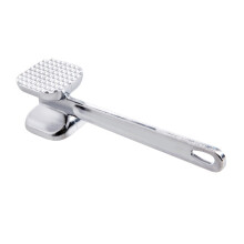 Heavy Duty Meat Tenderizer Hammer with DualSided Steel Head for Beef Poultry Rust Resistant Kitchen Tool