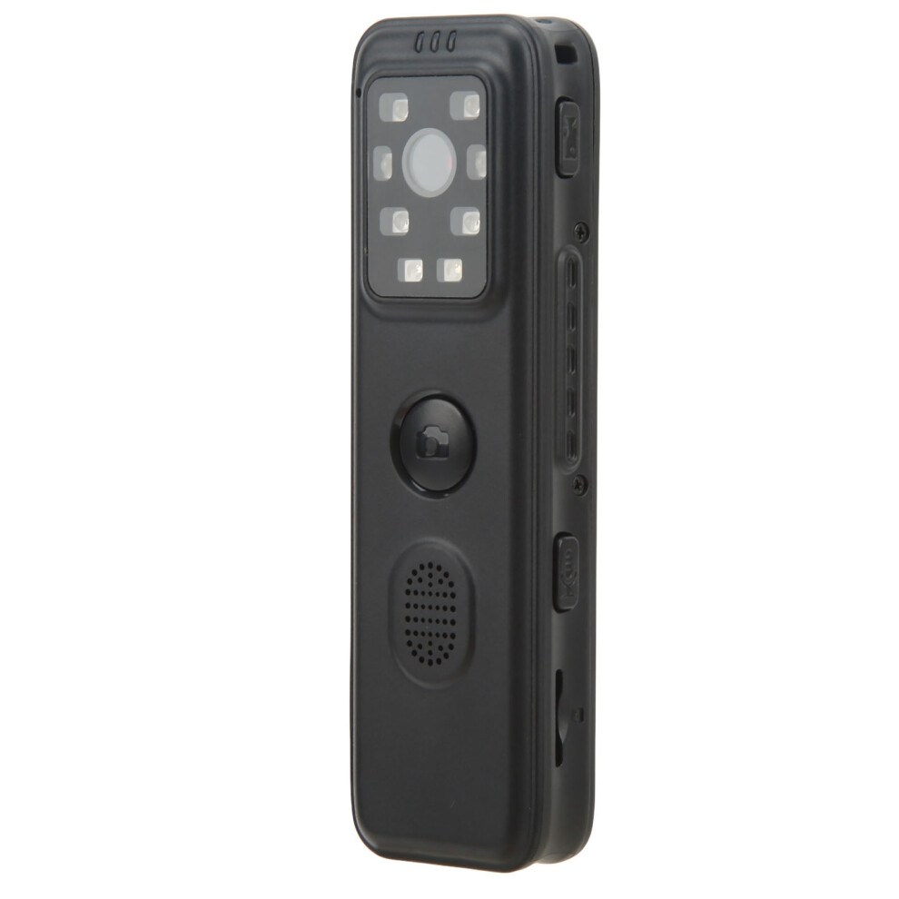 1080P Wifi Wearable Back Clip Camera With Lights, 16:9, 1000Mah Red/Blue 4911381209929