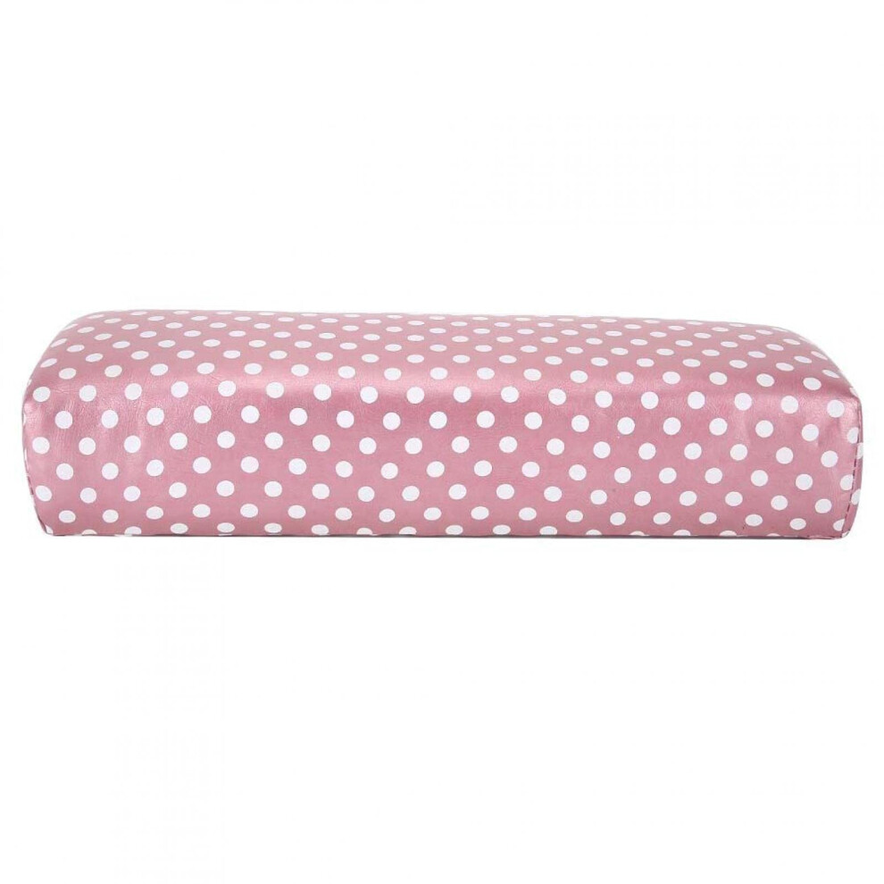 Nail Art Hand Rest Cushion PU Leather Manicure Pillow with Sponge for Salon and Home