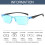 Lesebrille mit Blaulichtfilter, automatischer Zoom, Grau 3