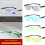 Lesebrille mit Blaulichtfilter, automatischer Zoom, Grau 8