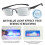 Lesebrille mit Blaulichtfilter, automatischer Zoom, Grau 2