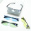 Lesebrille mit Blaulichtfilter, automatischer Zoom, Grau 5