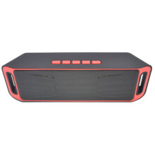 Cainteoir Bluetooth cainteoir lasmuigh; Fón póca iniompartha ríomhaire Cárta breiseán Bluetooth gan sreang (dearg)