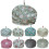 Chicmine Tea Cozy Vintage Άνετο Υφασμάτινο Λουλούδι Τυπωμένο Τσάι Άνετο για Τσαγιέρα 5