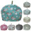 Chicmine Tea Cozy Vintage Άνετο Υφασμάτινο Λουλούδι Τυπωμένο Τσάι Άνετο για Τσαγιέρα 3