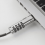 6X Κλείδωμα ασφαλείας USB με κωδικό πρόσβασης κατά της κλοπής, που χρησιμοποιείται 3