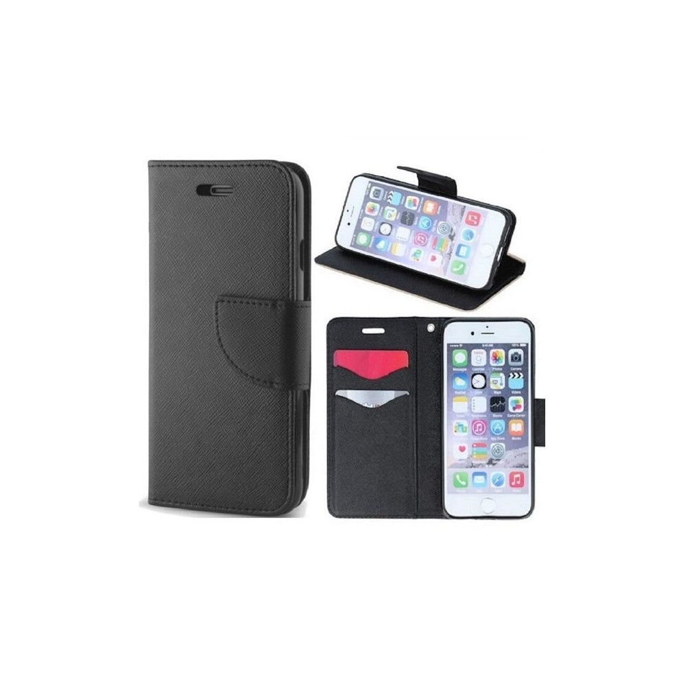 Compatible With Samsung Galaxy A40 - Smart Fancy Mobile Wallet - Black 9191629174690