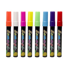 YiFudd Marker Flash Color Umweltfreundliche, staubfreie Flüssigkreide, abwischbar, 8 ml