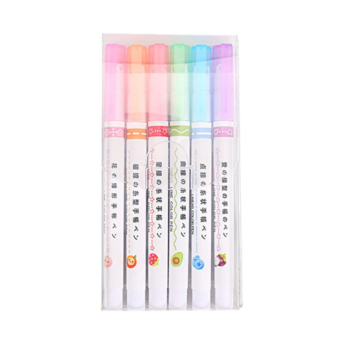 Στυλό Celebration Activ Line Outline Pens6 Χρώματα, Συμβατό με μεταλλικούς και γκλίτερ