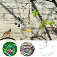 Avtoify Vogelfutterhäuser für den Außenbereich, Kolibri-Glasfutterhaus, handgefertigtes Kolibri-Glasfutterhaus