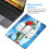 Grinch Mouse Pad 10x12 ιντσών, ραμμένη άκρη, αντιολισθητική βάση από καουτσούκ, πλενόμενο 3
