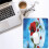 Grinch Mouse Pad 10x12 ιντσών, ραμμένη άκρη, αντιολισθητική βάση από καουτσούκ, πλενόμενο 5