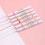 Στυλό Line Outline 6 Χρώματα, Μεταλλικοί Μαρκαδόροι Glitter Αυτο-Περιγράμματος για 3