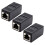 3 buc Extender Ethernet Cuplaj Ethernet Conector Cat6 Adaptor Ethernet RJ45 4